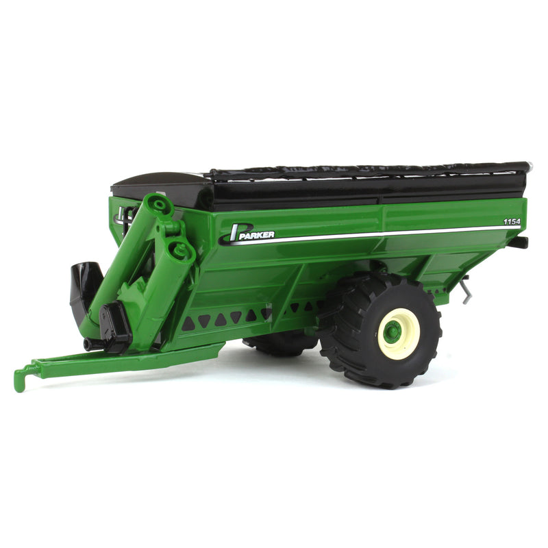 1/64 Parker 1154 Grain Cart with Flotation Tires, Green
