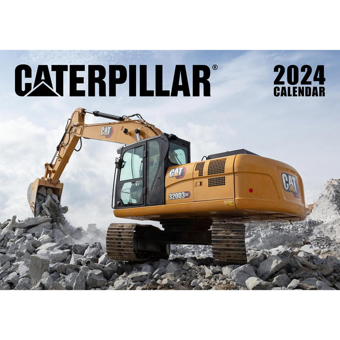2024 Caterpillar 12 Month 17in x 12in Calendar