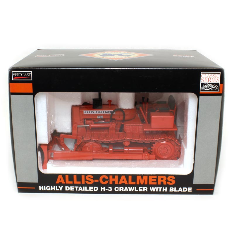 1/16 Allis Chalmers H-3 Crawler with Metal Tracks & Blade by SpecCast