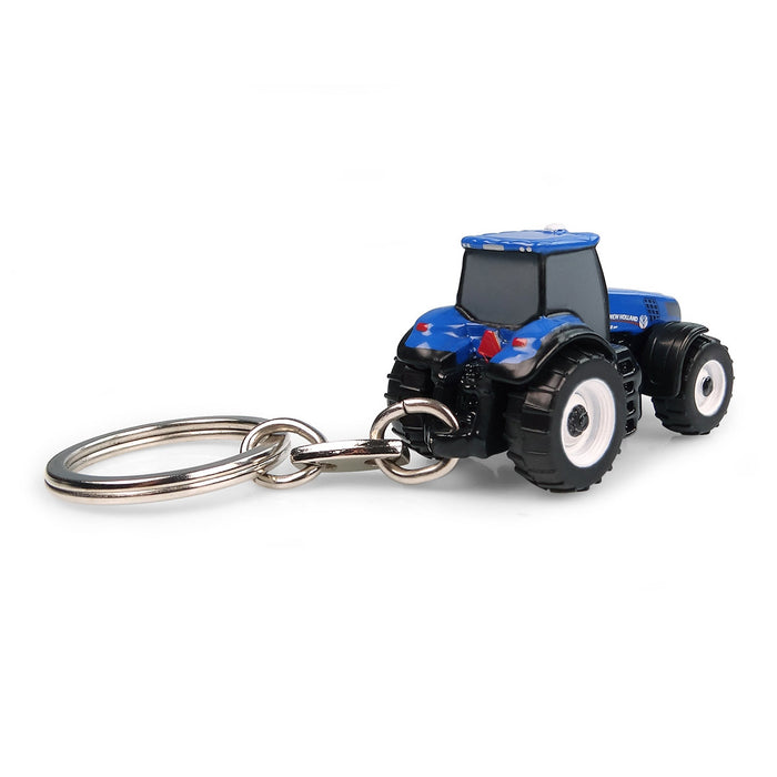 New Holland T8.350 Tractor Metal Keychain