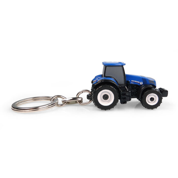 New Holland T8.350 Tractor Metal Keychain