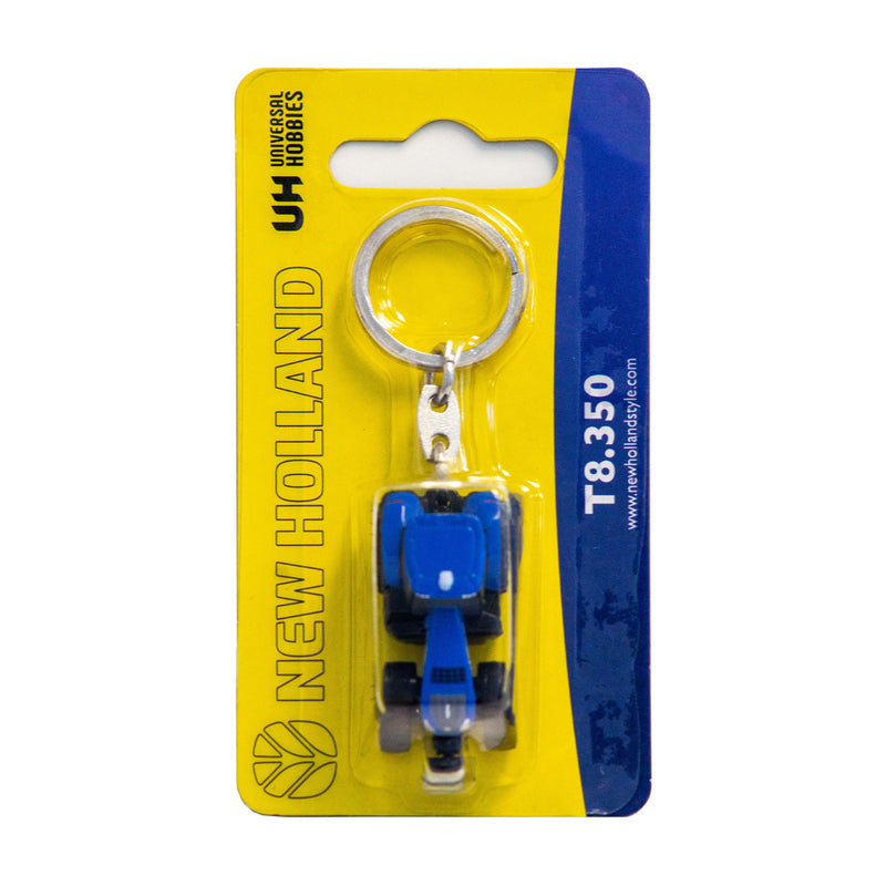 New Holland T8.350 Tractor Metal Keychain