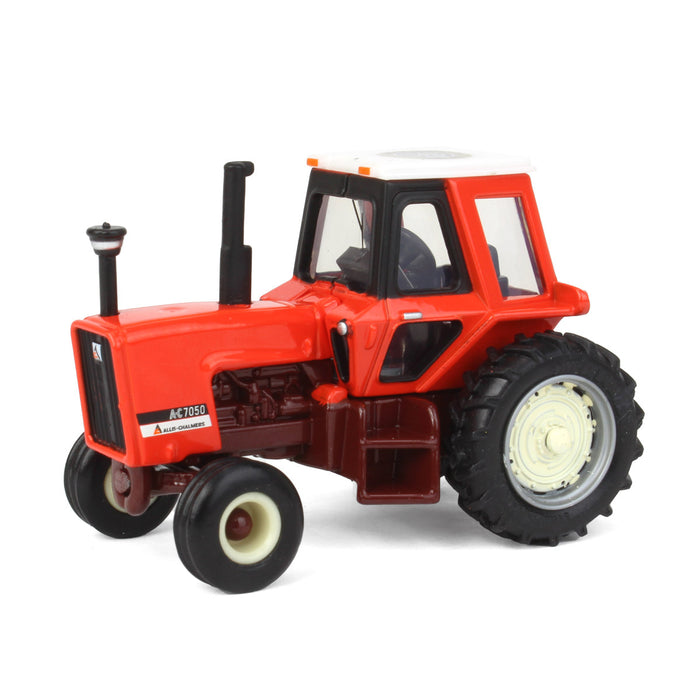 1/64 Collector Edition Allis Chalmers 7050 Maroon Belly 50th Anniversary Tractor by ERTL