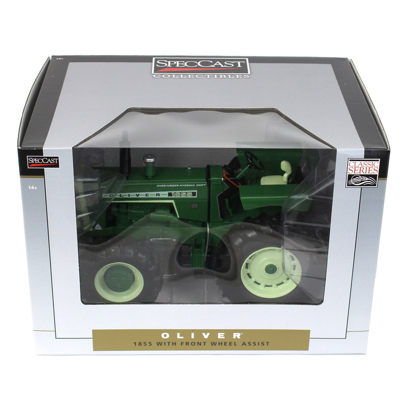 1/16 Oliver 1855 Tractor with Front Wheel Assist by SpecCast