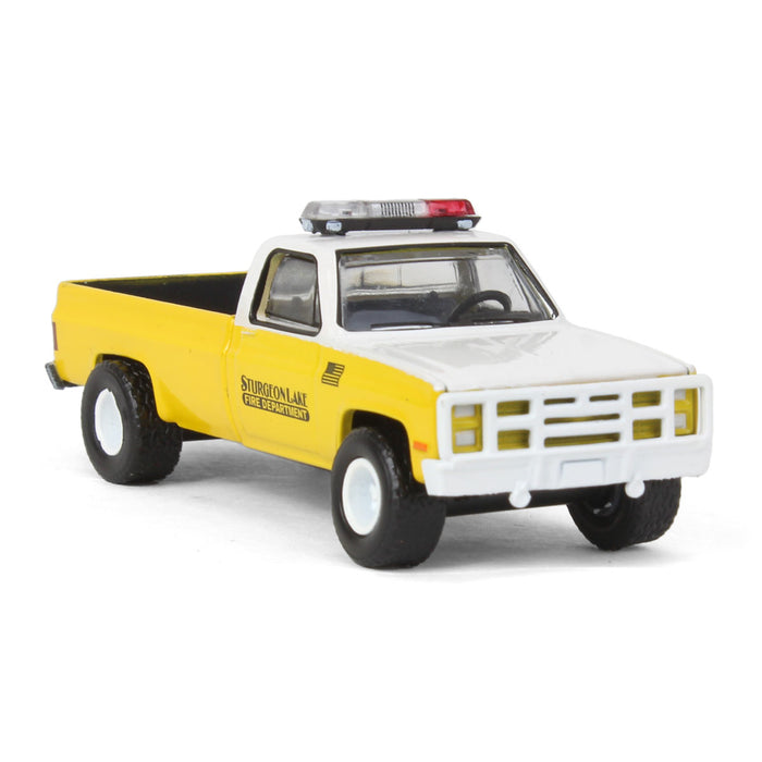 1/64 1987 Chevrolet M1008 4x4 Sturgeon Lake Minnesota Fire Department, Fire & Rescue Series 1