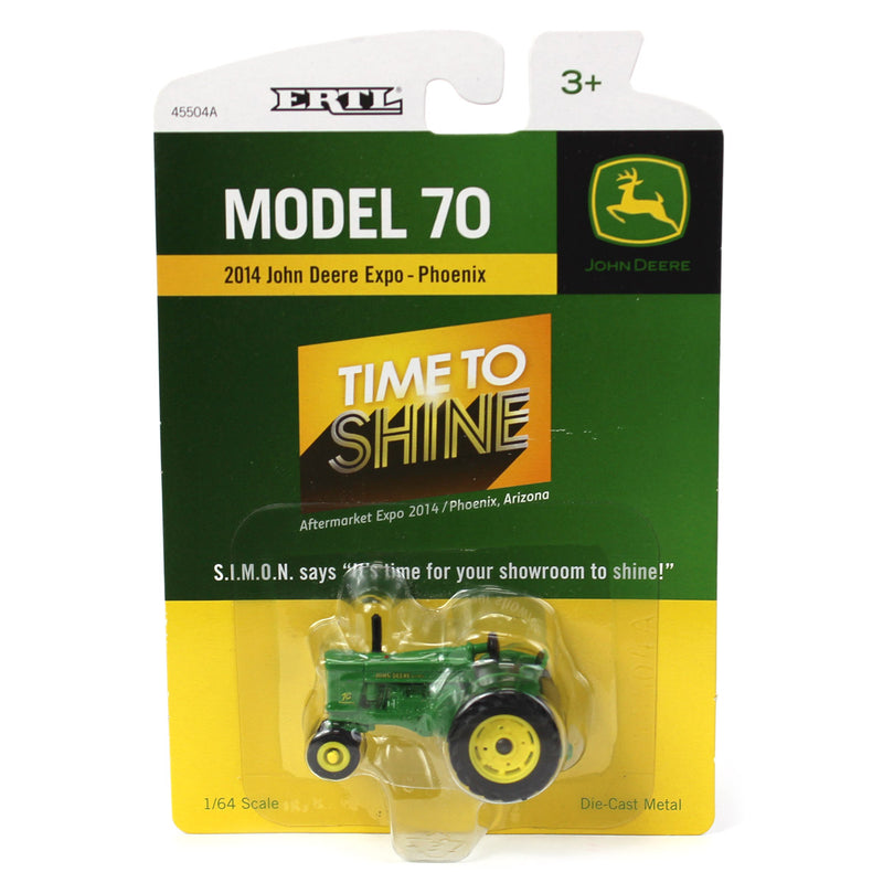 1/64 John Deere Model 70, 2014 Phoenix AZ Aftermarket Expo by ERTL