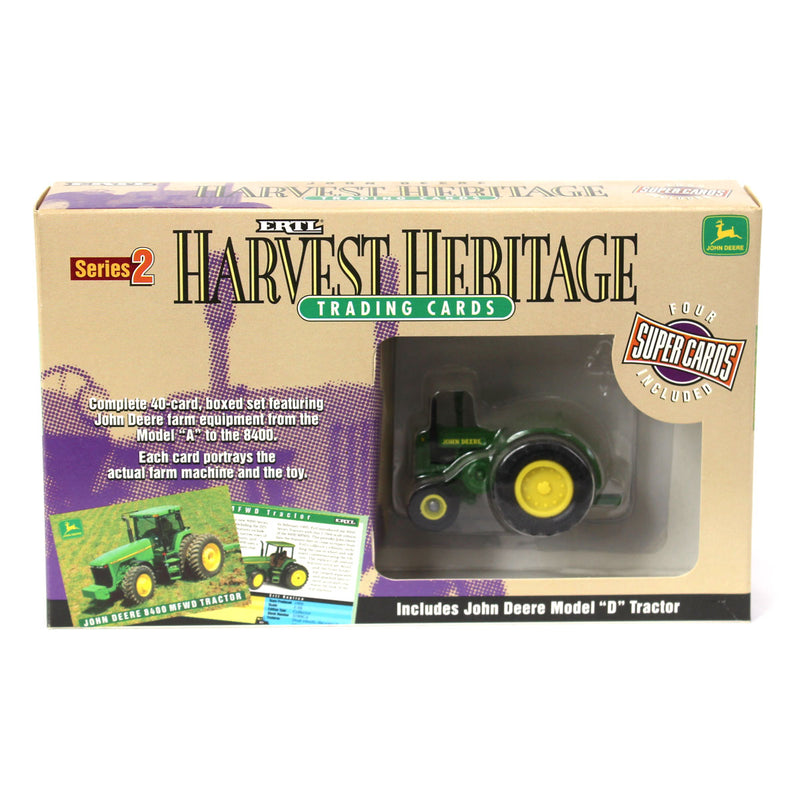 1/64 John Deere Model D with JD Playing cards