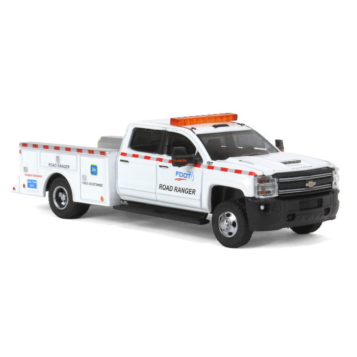 1/64 2018 Chevrolet Silverado 3500 Dually Service Bed, FDOT, Dually Drivers 12