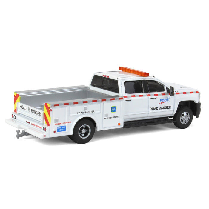 1/64 2018 Chevrolet Silverado 3500 Dually Service Bed, FDOT, Dually Drivers 12