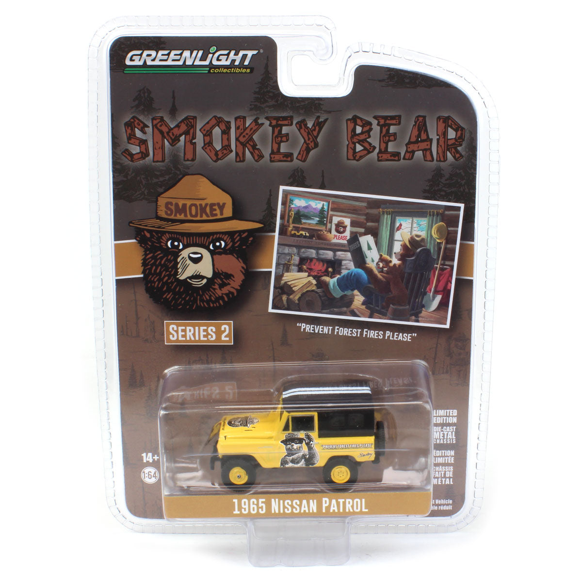 GREENLIGHT 1980 NISSAN PATROL スモーキー・ベア Greenlight Smokey