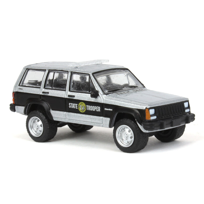 1/64 1995 Jeep Cherokee, North Carolina HWY Patrol, Hot Pursuit 43