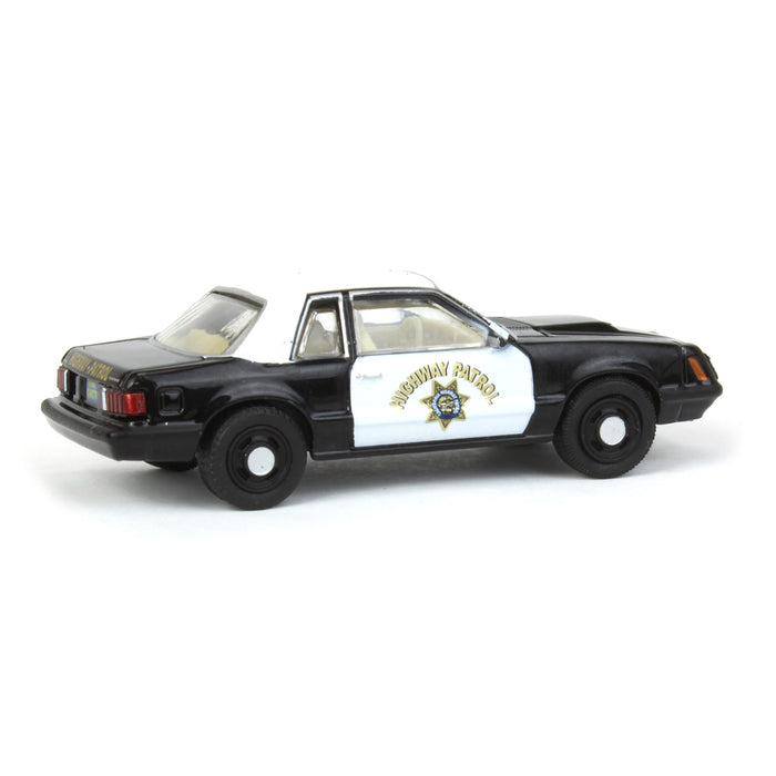 1/64 1982 Ford Mustang SSP, California Highway Patrol, Hot Pursuit Series 36