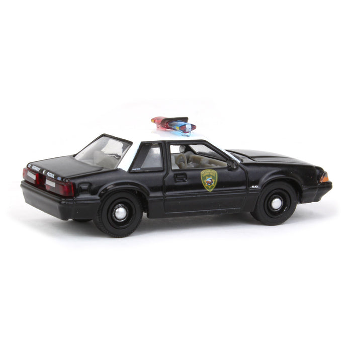 1/64 1990 Ford Mustang SSP, Wyoming Hwy Patrol, Hot Pursuit 43