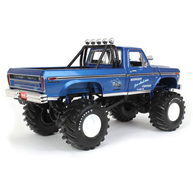 1/18 1974 Ford F-250 Monster Truck with 48 Inch Tires, Midwest 4WD & Performance Center