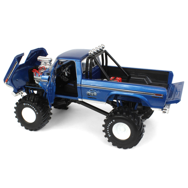 1/18 1974 Ford F-250 Monster Truck with 48 Inch Tires, Midwest 4WD & Performance Center
