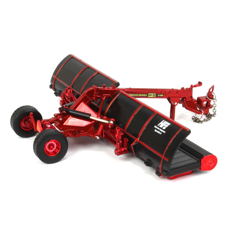 Red Chrome Chase Unit ~ 1/64 H&S Twin Flex Hay Merger by SpecCast