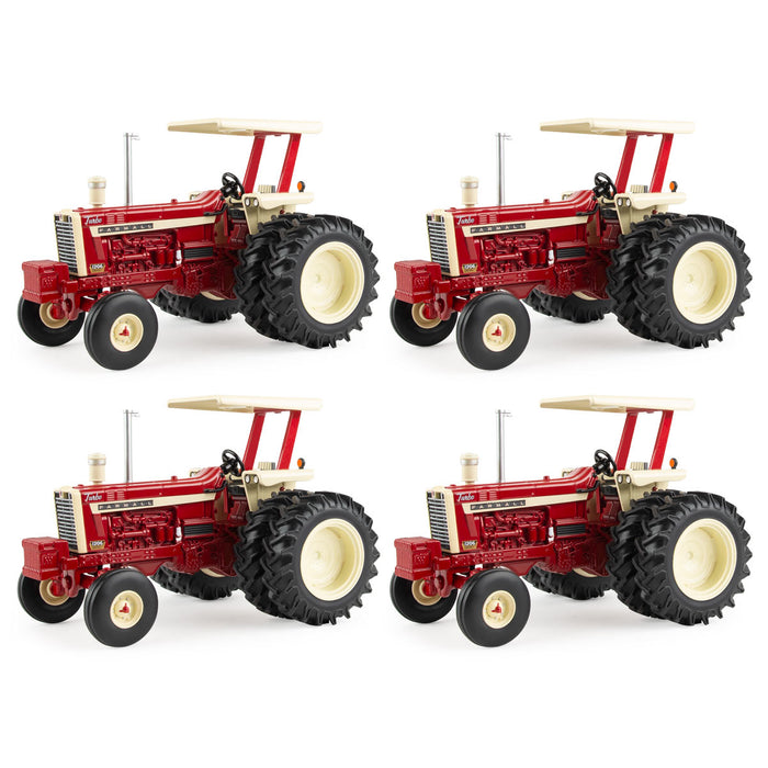 Sealed Case of 4 ~ 1/32 Farmall 1206 w/ ROPS, Rear Duals & 3-point Hitch, 2023 Farm Show