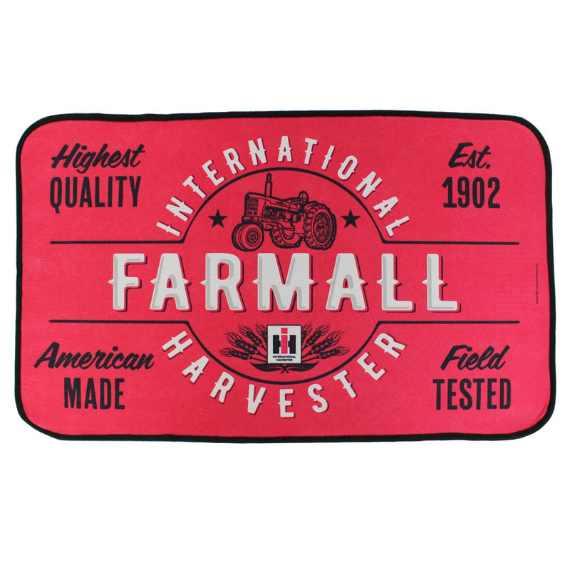 International Harvester Farmall Est. 1902 Doormat, 30in x 17.75in
