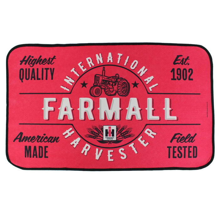 International Harvester Farmall Est. 1902 Doormat, 30in x 17.75in