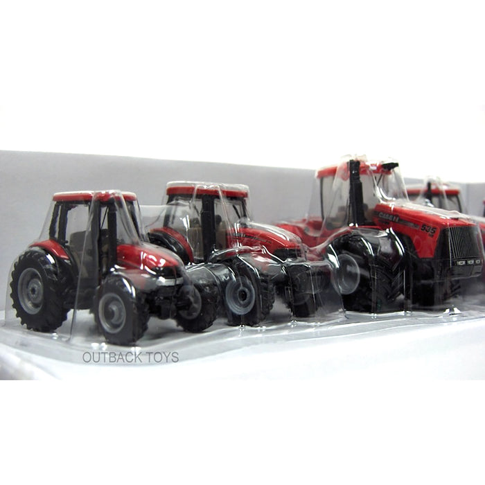 1/64 Case IH 5 Piece Tractor Set