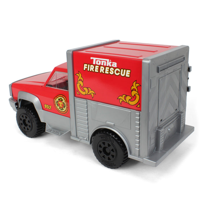 Tonka Steel Classics Fire Rescue Truck