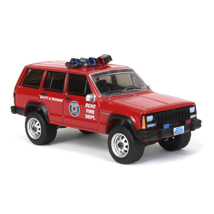 1/64 1990 Jeep Cherokee Reno, Nevada Fire Department, Fire & Rescue Series 1