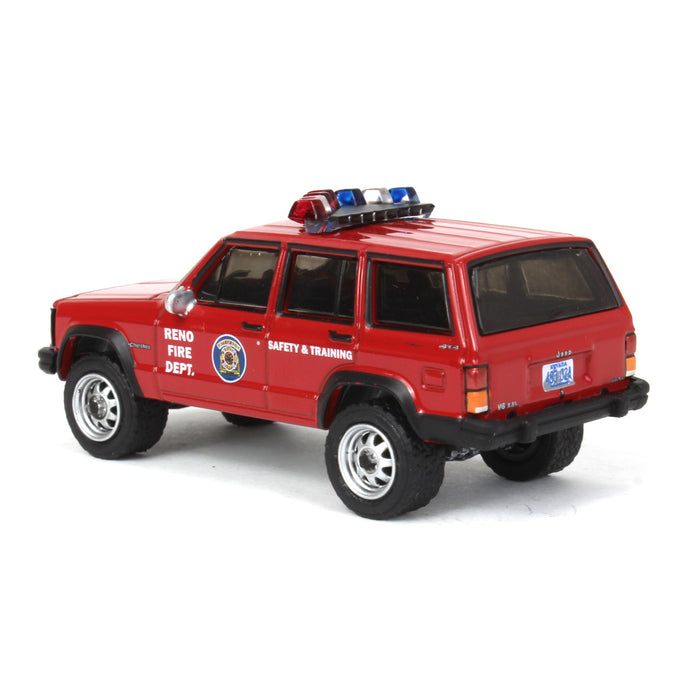 1/64 1990 Jeep Cherokee Reno, Nevada Fire Department, Fire & Rescue Series 1