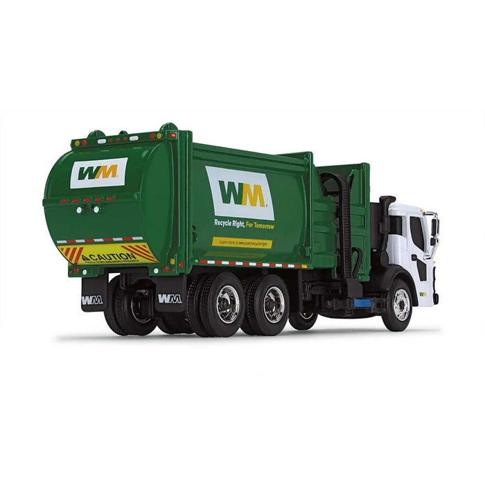 (B&D) 1/87 Mack LR Waste Management Refuse Truck with McNeilus ZR Side Loader - Damaged Item