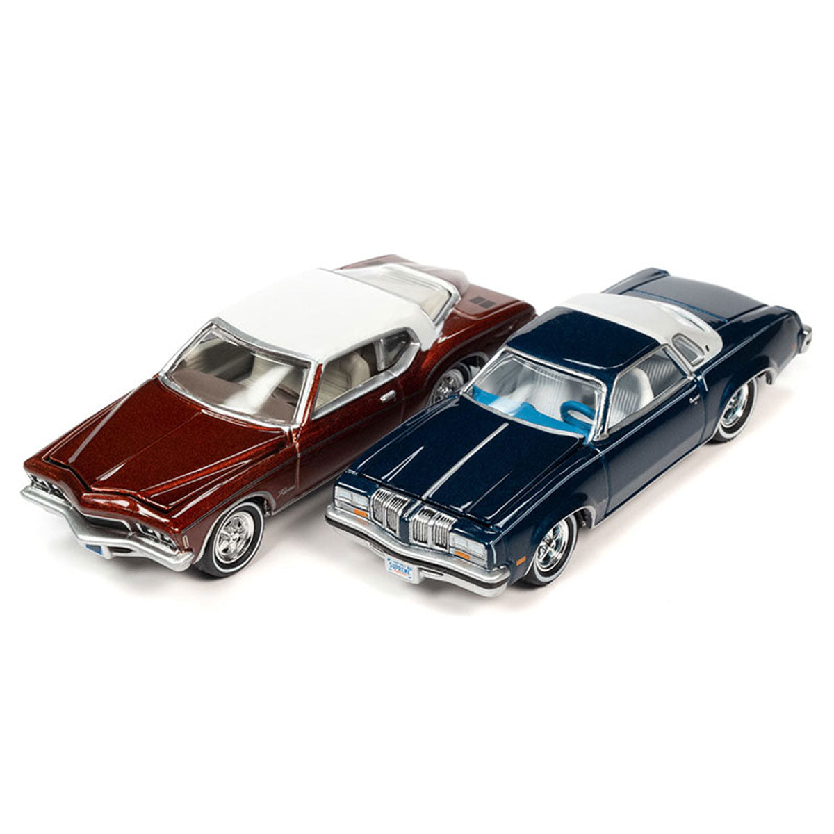 1/64 Johnny Lightning 1976 Oldsmobile Cutlass & 1972 Buick Riviera
