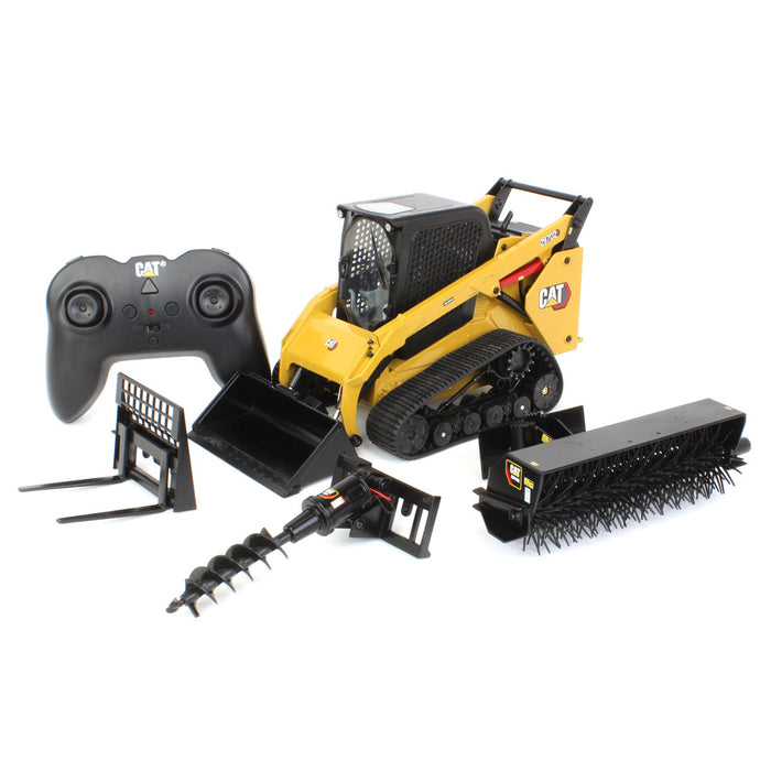 (B&D) 1/16 RC CAT 297D2 Multi Terrain Loader with 4 Tools - Damaged Item