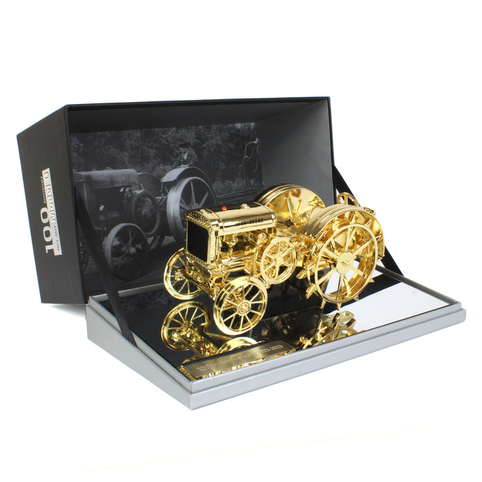 Gold Chrome Chase Unit ~ 1/16 John Deere D, 100th Anniversary, ERTL Prestige Collection