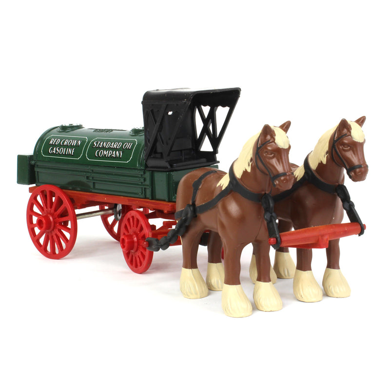 Horses Pulling Standard Oil Red Crown Tank Wagon Bank, Amoco by ERTL