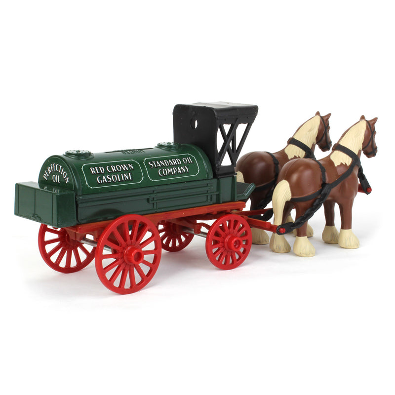 Horses Pulling Standard Oil Red Crown Tank Wagon Bank, Amoco by ERTL