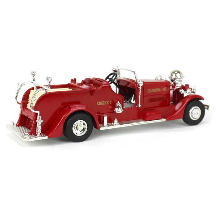 1/30 1937 Columbia Ahrens-Fox Fire Truck Bank by ERTL