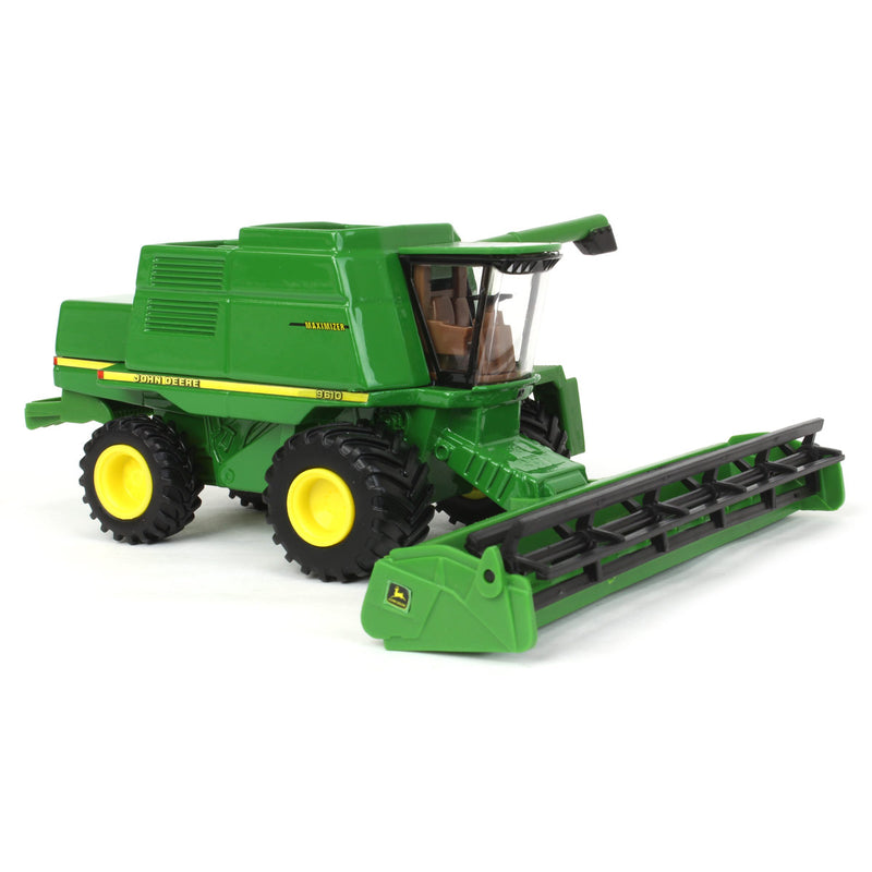 1/64 John Deere 9610 Maximizer Combine with Grain Head & Corn Head by ERTL