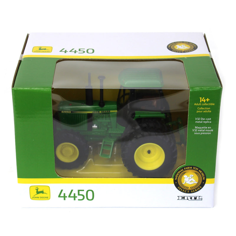 1/32 John Deere 4450 MFWD with Rear Duals, 2023 National Farm Toy Museum Select Series