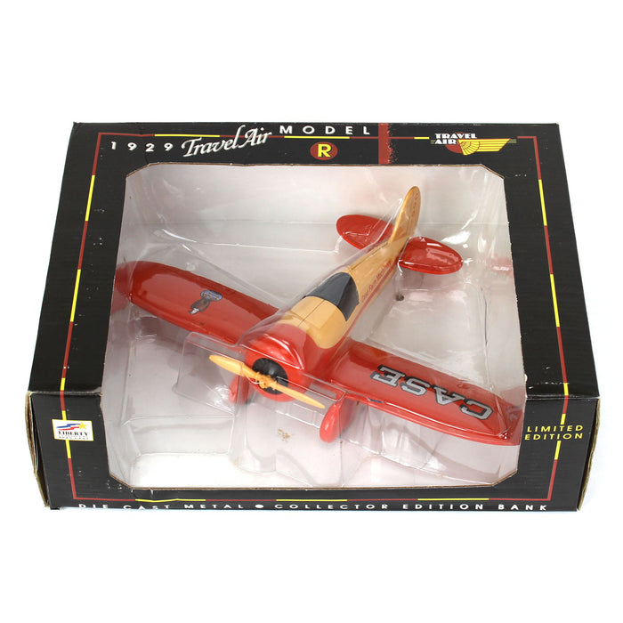 1929 Travel Air Model R Airplane Bank, Case