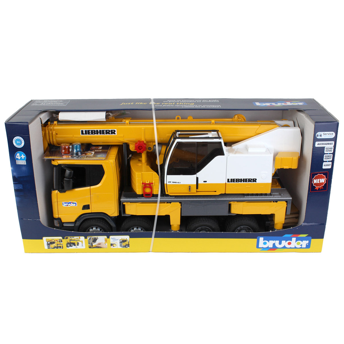 1/16 Scania Super 560R Liebherr Crane Truck by Bruder — Outback Toys