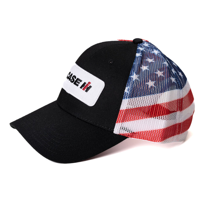 Case IH Logo American Flag Mesh Back Hat