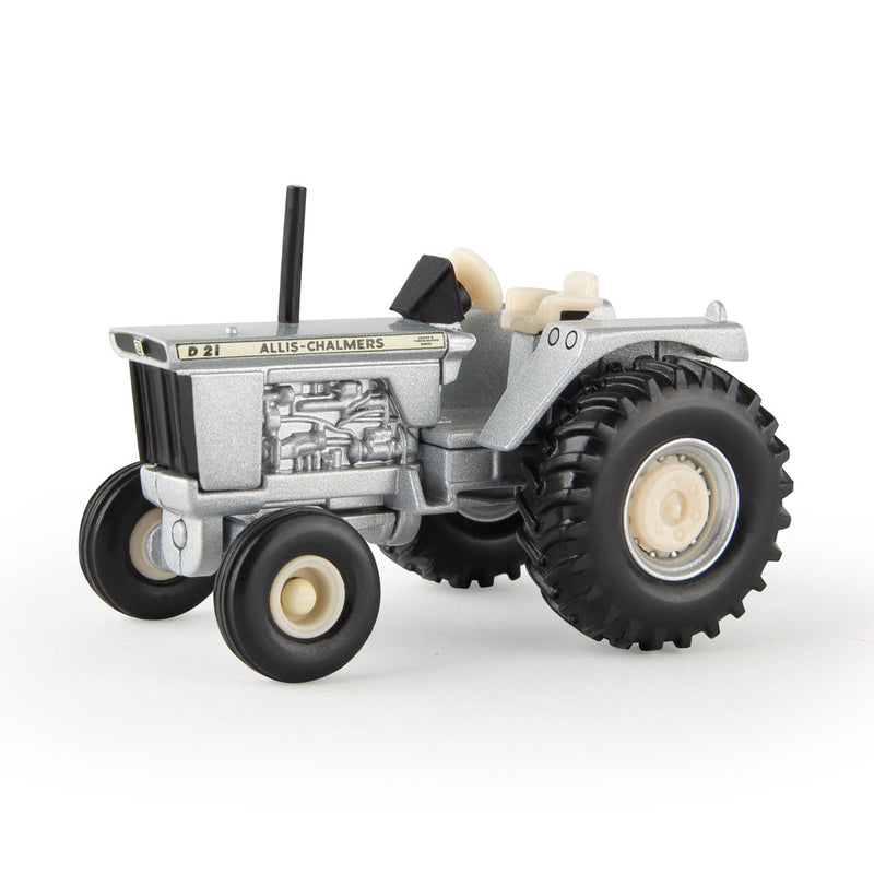 Metallic Silver Chase Unit ~ 1/64 Allis Chalmers D-21 Tractor with Wide Front, ERTL Collector Club Limited Edition