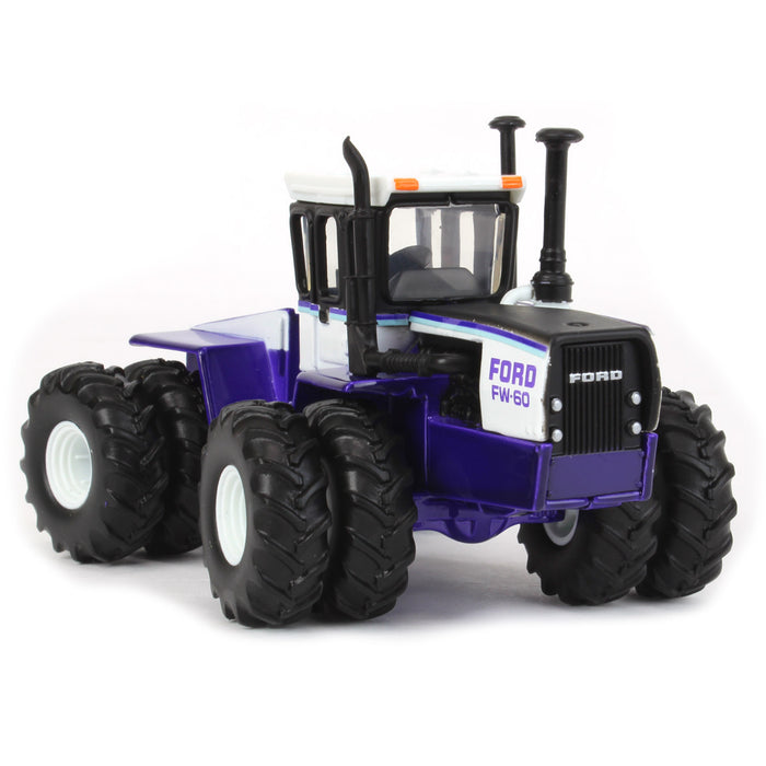 1/64 Purple Ford FW-60 4WD Tractor with Front & Rear Duals