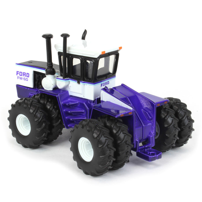 1/64 Purple Ford FW-60 4WD Tractor with Front & Rear Duals