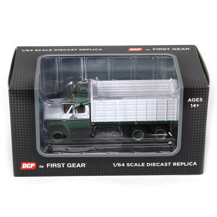 1/64 Green/White 1970s Chevrolet C65 Grain Truck, DCP by First Gear