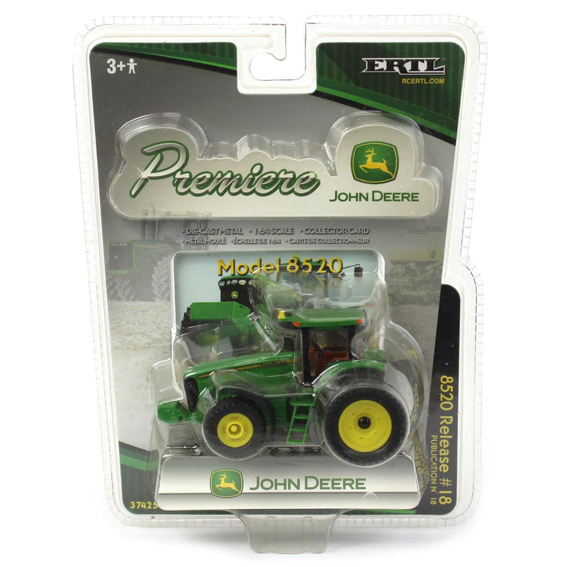 1/64 John Deere 8520 Tractor, ERTL Premiere Series #18