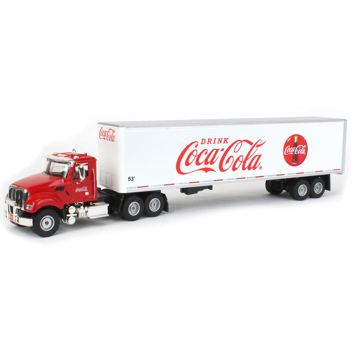 1/50 Coca-Cola Truck with 53ft Trailer — Outback Toys