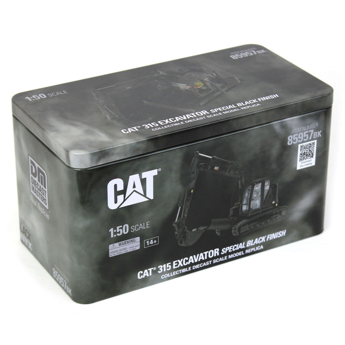 1/50 CAT 315 Excavator with Special Black Finish