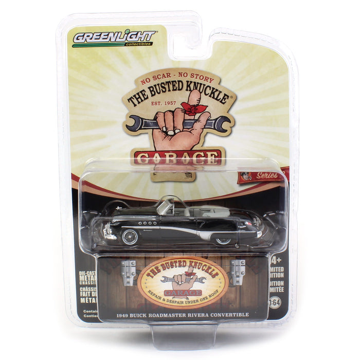 1/64 1949 Buick Roadmaster Riviera Convertible, Busted Knuckle Garage Series 2