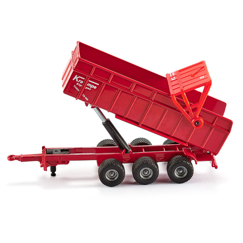 1/87 Massey Ferguson 8480 Tractor with Krampe Dump Trailer