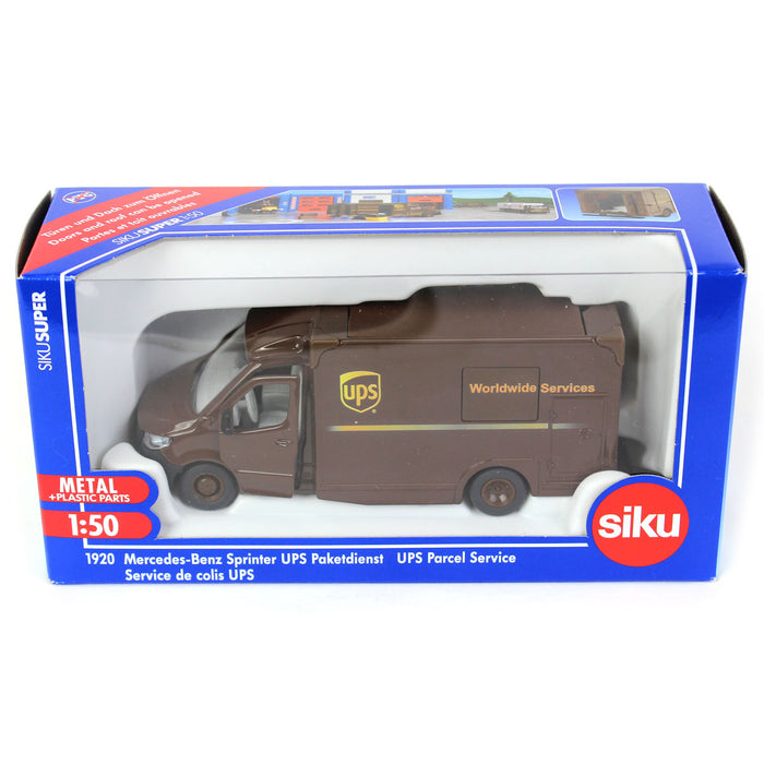 1/50 Mercedes-Benz Sprinter UPS Parcel Service Delivery Box Truck