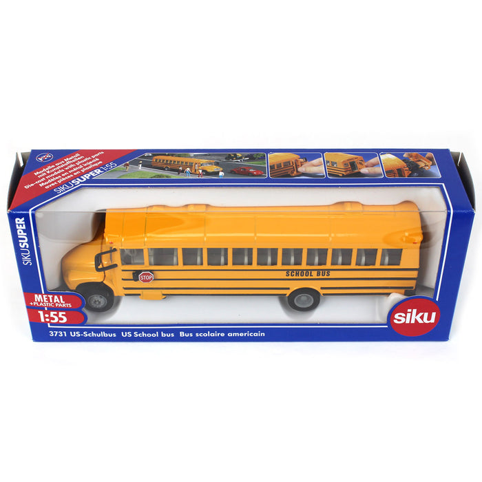 1/55 Die-cast USA School Bus